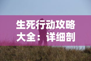 生死行动攻略大全：详细剖析关键战术与生存策略，帮助玩家从新手到高手的全面飞跃